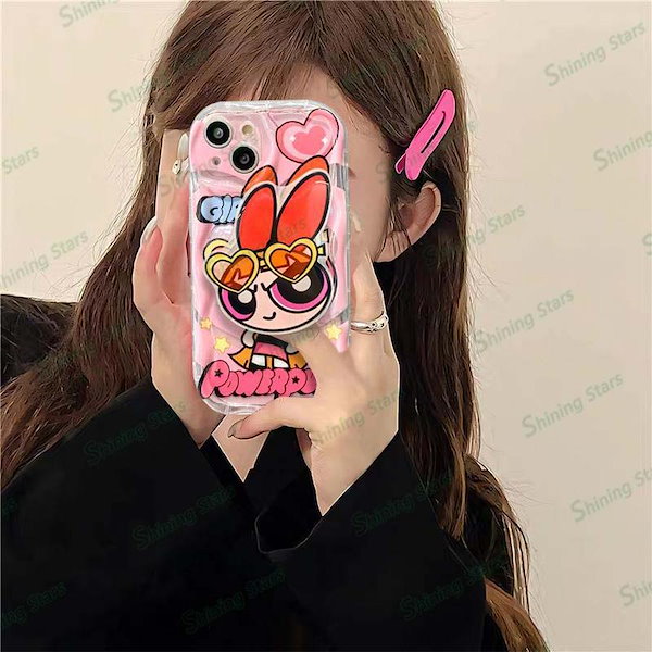 Qoo10] 高級レンズ保護 パワーパフガールズ ip