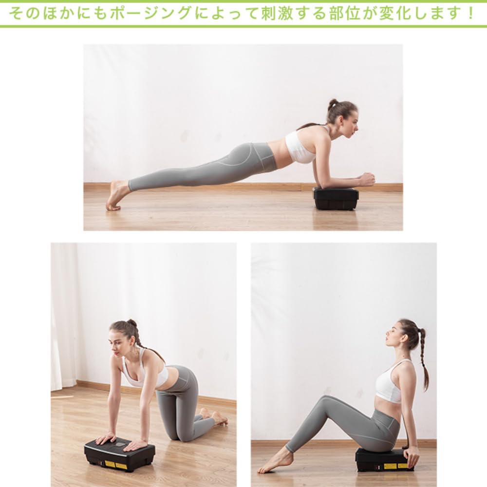 ミックスワンダーウェーブ E-HF005BB 振動マシーン エクササイズ フィットネス ミックスワンダーウェーブ E-HF005BB 振動マシーン エクササイズ フィットネス