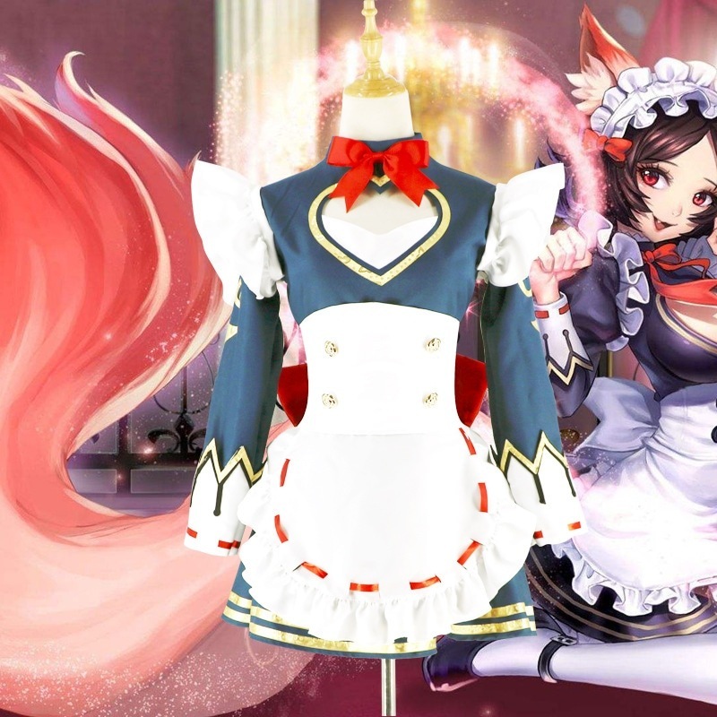 【2025新作】妲己メイドコーヒースキンコスプレ服レディースメイド服 【2025新作】妲己メイドコーヒースキンコスプレ服レディースメイド服