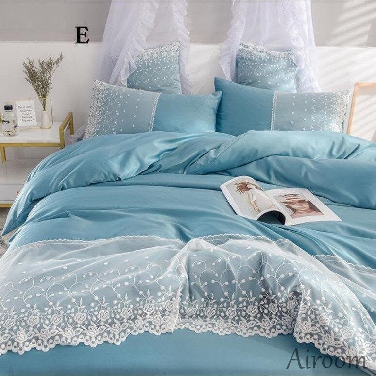 4点セット 敷き布団カバー フラットシーツ 枕カバー 布団セット 布団カバーセット 新生活 可愛い プレゼント 掛け布団カバーセット 寝具 ベッド用品