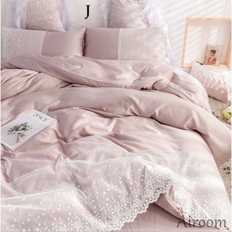 4点セット 敷き布団カバー フラットシーツ 枕カバー 布団セット 布団カバーセット 新生活 可愛い プレゼント 掛け布団カバーセット 寝具 ベッド用品