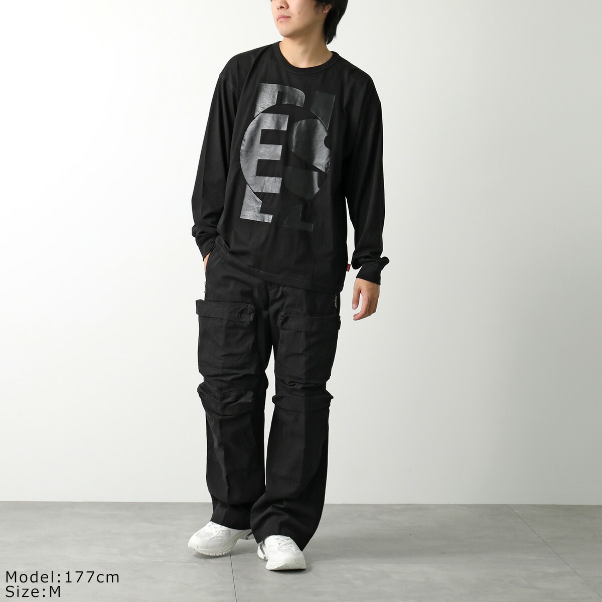 DIESEL ディーゼル 長袖 Tシャツ T-BOXT-LS-CIRCLE A14167 0NIAX メンズ クルーネック カットソー ロンT サークルロゴ 9XX DIESEL ディーゼル 長袖 Tシャツ T-BOXT-LS-CIRCLE A14167 0NIAX メンズ クルーネック カットソー ロンT サークルロゴ 9XX