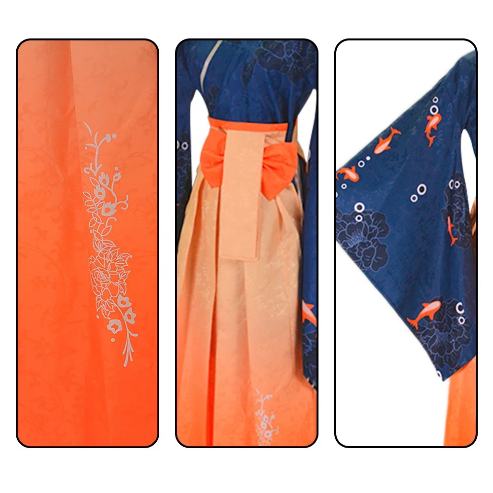 バーチャル YouTuber VTuber ワトソンアメリア 着物 コスプレ衣装 浴衣 コスチューム ハロウィン バーチャル YouTuber VTuber ワトソンアメリア 着物 コスプレ衣装 浴衣 コスチューム ハロウィン