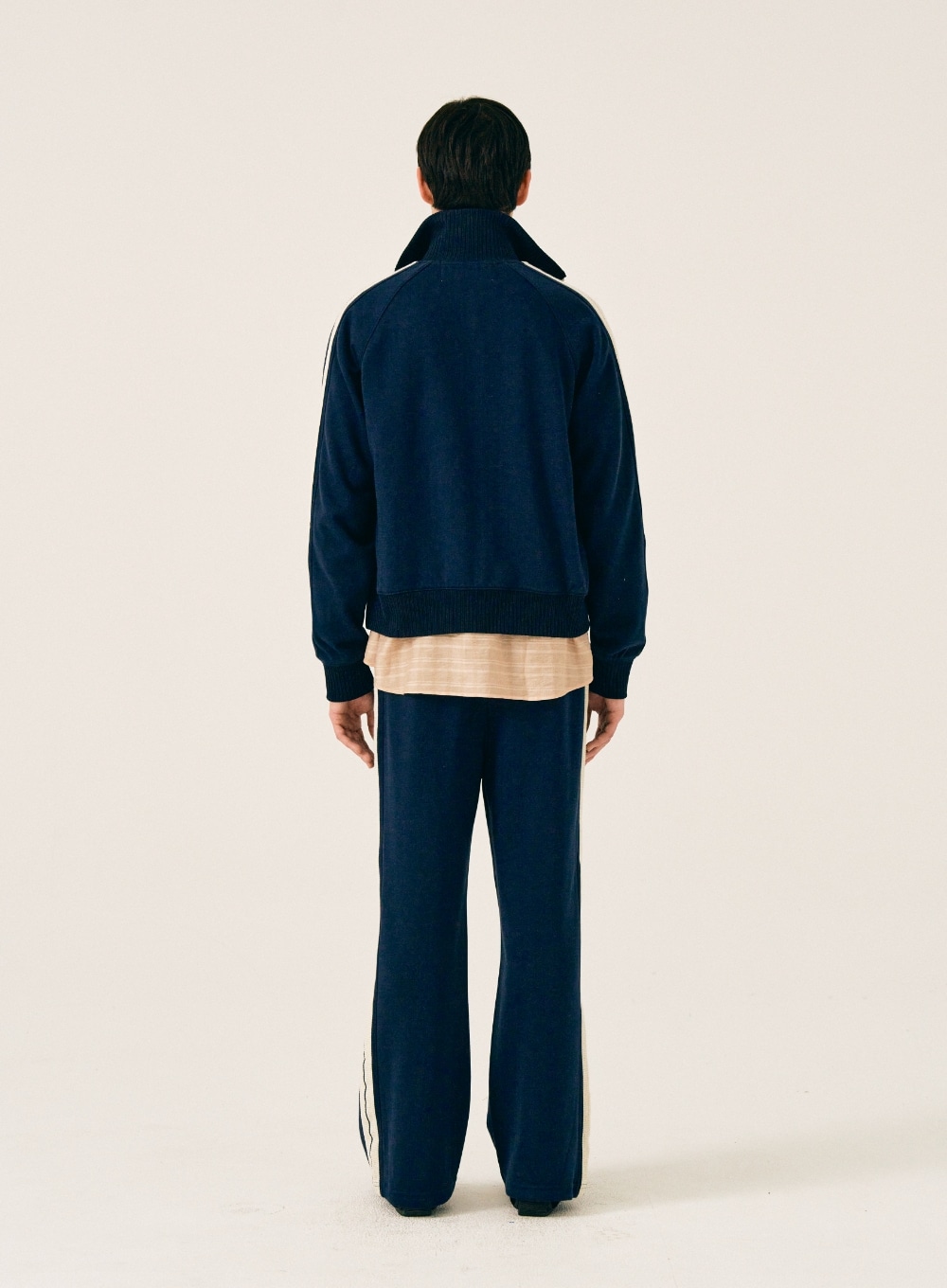 SATUR【SATUR】 LAWTON ALL DAY TRACK ZIP-UP JACKET : CLASSIC NAVY