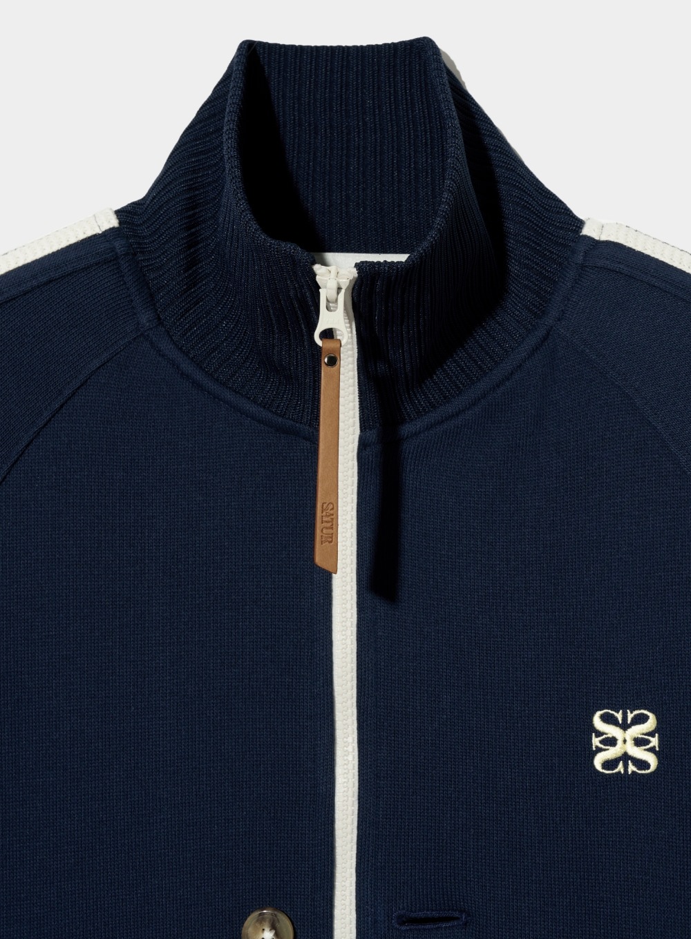 SATUR【SATUR】 LAWTON ALL DAY TRACK ZIP-UP JACKET : CLASSIC NAVY