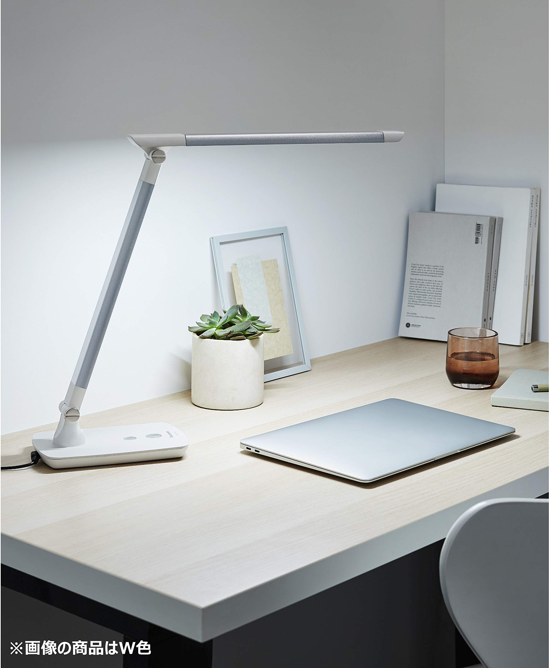 パナソニック LEDデスクライト 置き型 文字くっきり光 折り畳み可 昼光色 調光機能付 ライトグレー SQ-LD310-W パナソニック LEDデスクライト 置き型 文字くっきり光 折り畳み可 昼光色 調光機能付 ライトグレー SQ-LD310-W