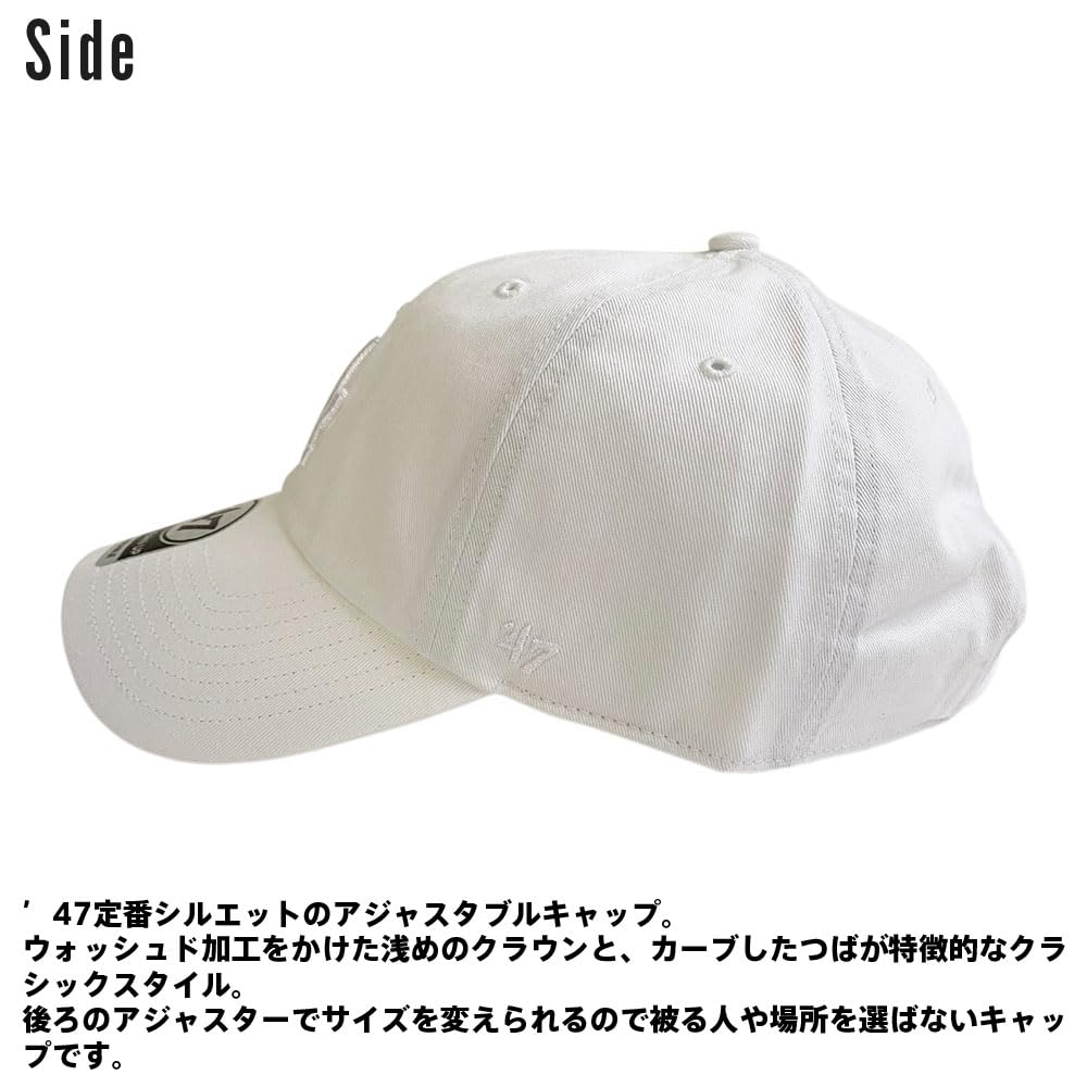 [フォーティセブン] ドジャース キャップ クリーンナップ ベースボールキャップ メンズ レディース ブランド (ヴィンテージネイビー)