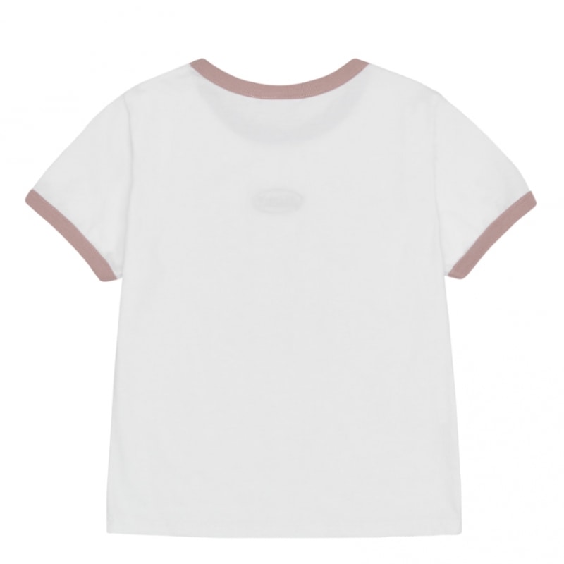 エイムズワールドワイドシンボルロゴエンボディクロップTシャツホワイト (AM2EMUT512A) エイムズワールドワイドシンボルロゴエンボディクロップTシャツホワイト (AM2EMUT512A)