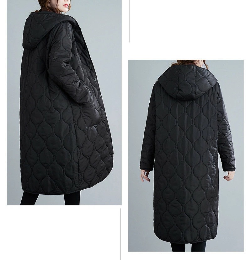 防寒 無地 アウター ノーカラー キルティングコート ゆったり 中綿ジャンパー ブルゾン 50代 黒 防寒コート 中綿コート キルティング 軽い レディース ジャケット ロングコート コート あったか