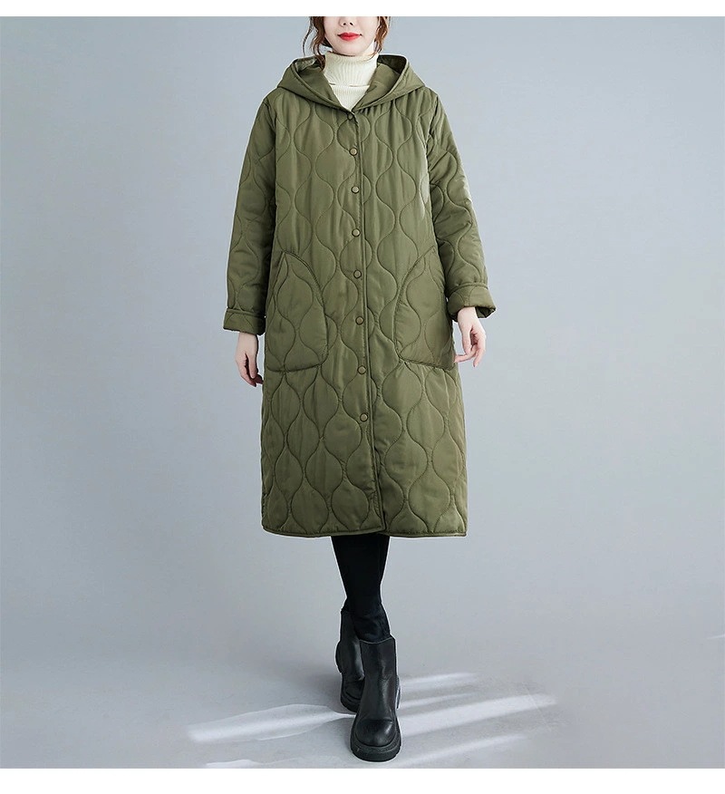 防寒 無地 アウター ノーカラー キルティングコート ゆったり 中綿ジャンパー ブルゾン 50代 黒 防寒コート 中綿コート キルティング 軽い レディース ジャケット ロングコート コート あったか
