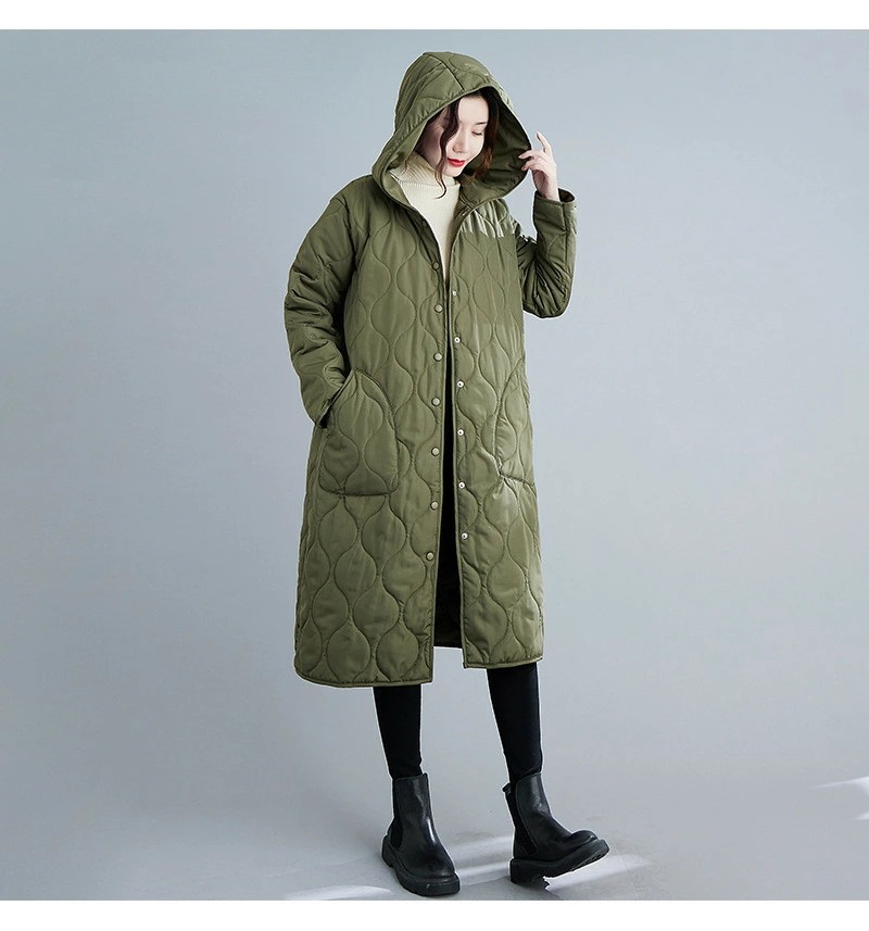 防寒 無地 アウター ノーカラー キルティングコート ゆったり 中綿ジャンパー ブルゾン 50代 黒 防寒コート 中綿コート キルティング 軽い レディース ジャケット ロングコート コート あったか