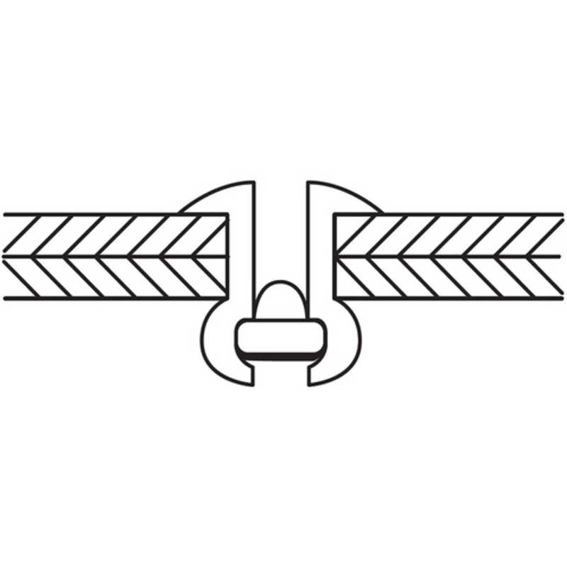 ロブテックス ブラインドリベット アルミ/スティール 6-3 (1000ホ NSA63A ロブテックス ブラインドリベット アルミ/スティール 6-3 (1000ホ NSA63A