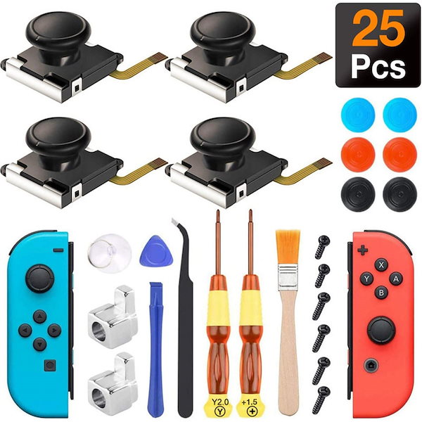 Qoo10] 任天堂 Switch 修理キット 33in1任天