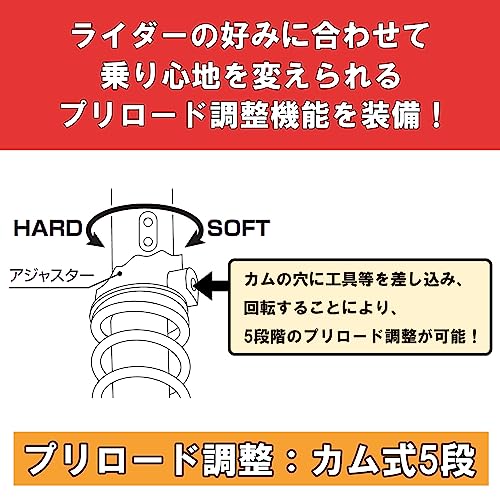 キタコ(KITACO) リアショック 黒/青 ズーマー 520-1125010 キタコ(KITACO) リアショック 黒/青 ズーマー 520-1125010