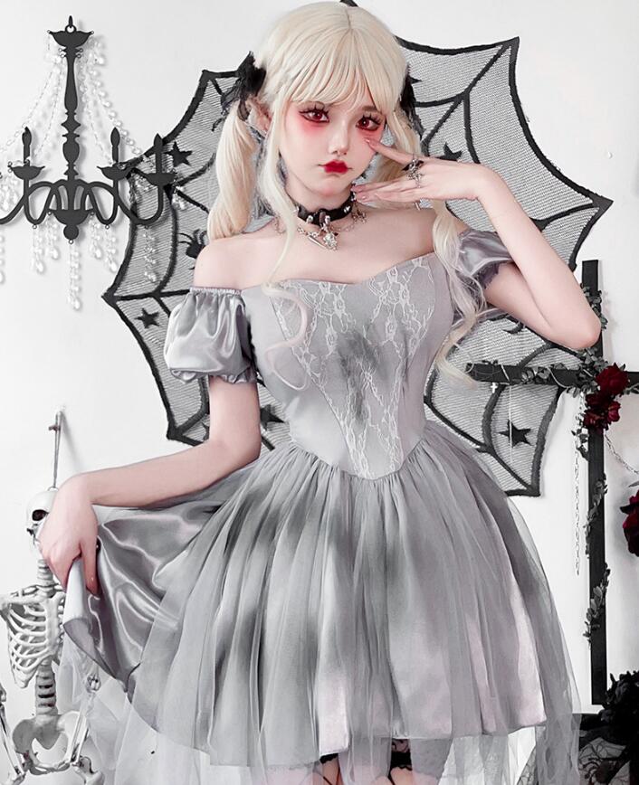 女性 ハロウィン コスプレ 衣装 鬼花嫁 吸血鬼 暗黒風 ドレス ゴシック風 コスプレ衣装 膝丈 ハロウィンドレス レディース コスチューム オペラ 演劇 舞台演出服 女性 コスプレ お化け 女性 ハロウィン コスプレ 衣装 鬼花嫁 吸血鬼 暗黒風 ドレス ゴシック風 コスプレ衣装 膝丈 ハロウィンドレス レディース コスチューム オペラ 演劇 舞台演出服 女性 コスプレ お化け