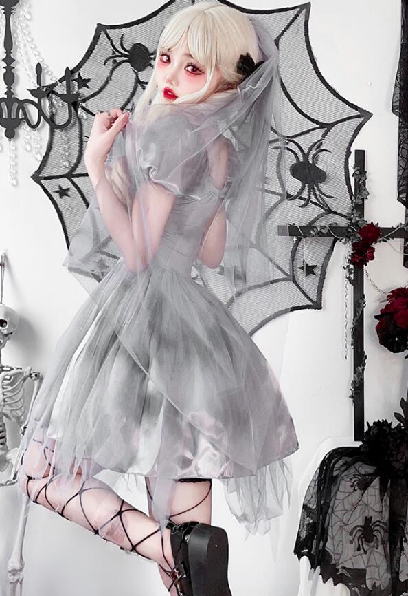 女性 ハロウィン コスプレ 衣装 鬼花嫁 吸血鬼 暗黒風 ドレス ゴシック風 コスプレ衣装 膝丈 ハロウィンドレス レディース コスチューム オペラ 演劇 舞台演出服 女性 コスプレ お化け 女性 ハロウィン コスプレ 衣装 鬼花嫁 吸血鬼 暗黒風 ドレス ゴシック風 コスプレ衣装 膝丈 ハロウィンドレス レディース コスチューム オペラ 演劇 舞台演出服 女性 コスプレ お化け
