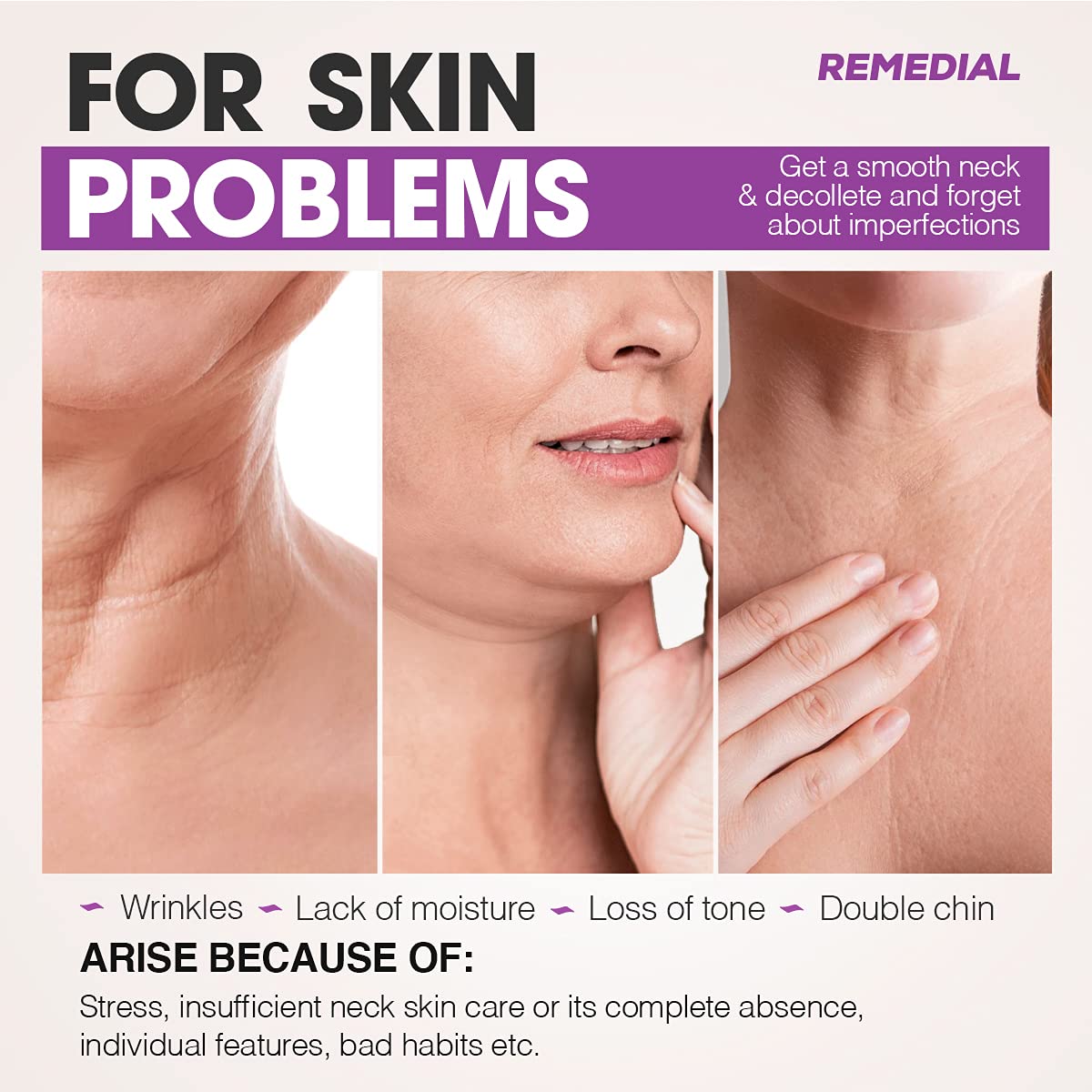 [アメリカ産][プレミアム商品][全世界販売no.1]首を引き締めるクリーム-顔の保湿剤-しわと二重