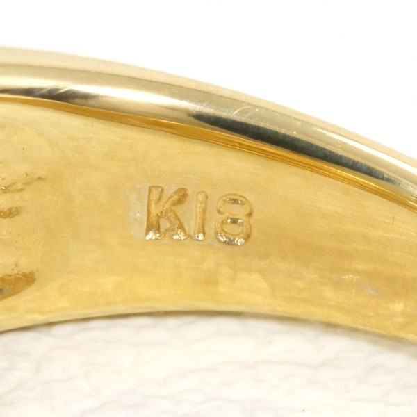 PT900 プラチナ K18YG リング 指輪 6.5号 ダイヤ 約0.1ct ジュエリー 中古 PT900 プラチナ K18YG リング 指輪 6.5号 ダイヤ 約0.1ct ジュエリー 中古