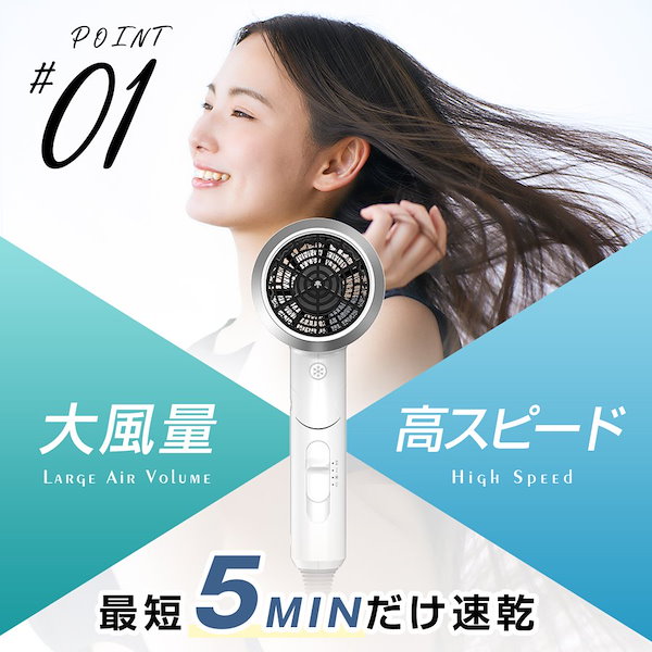 BESTORE ヘアドライヤー 大風量 速乾 ドライヤー 高濃度マイナスイオン Qoo10] Bestore ドライヤー ヘアドライヤー 高速ドライヤ