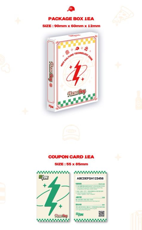 NCT ZONE クーポン セルカ トレカ 即日発送 ヘチャン 先払いのみ）韓国スターグッズ NCT ZONE COUPON CARD クーポン