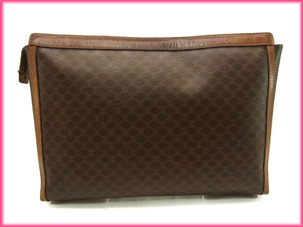 セカンドバッグ マカダム ブラウン 中古