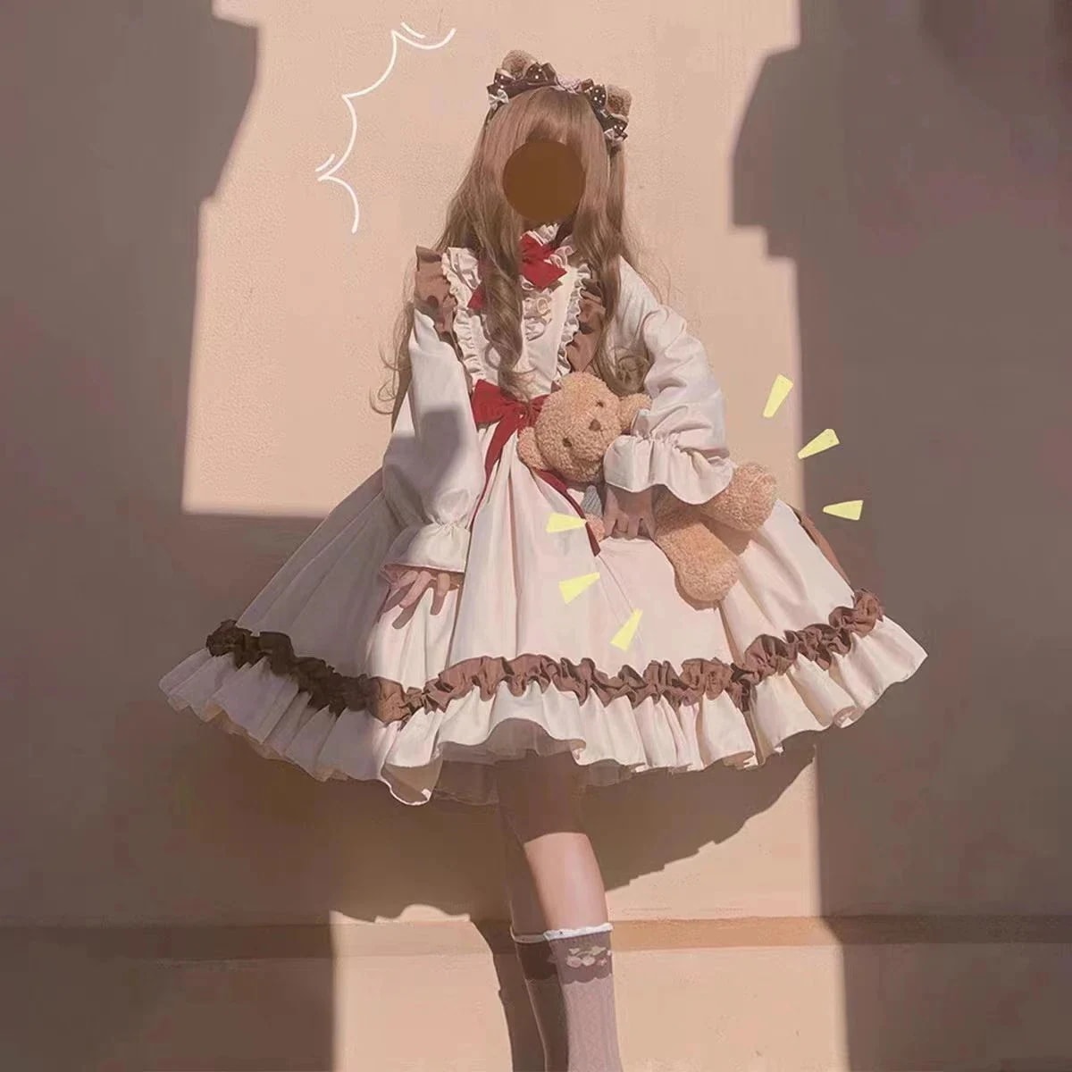 ロリータ OP ロリータ レトロロリータ洋装 ロリータ ワンピース 秋冬 かわいい韓国ファッションッ 今年人気爆発中 ロリータ メイド服 メガ割 ロリータ OP ロリータ レトロロリータ洋装 ロリータ ワンピース 秋冬 かわいい韓国ファッションッ 今年人気爆発中 ロリータ メイド服 メガ割