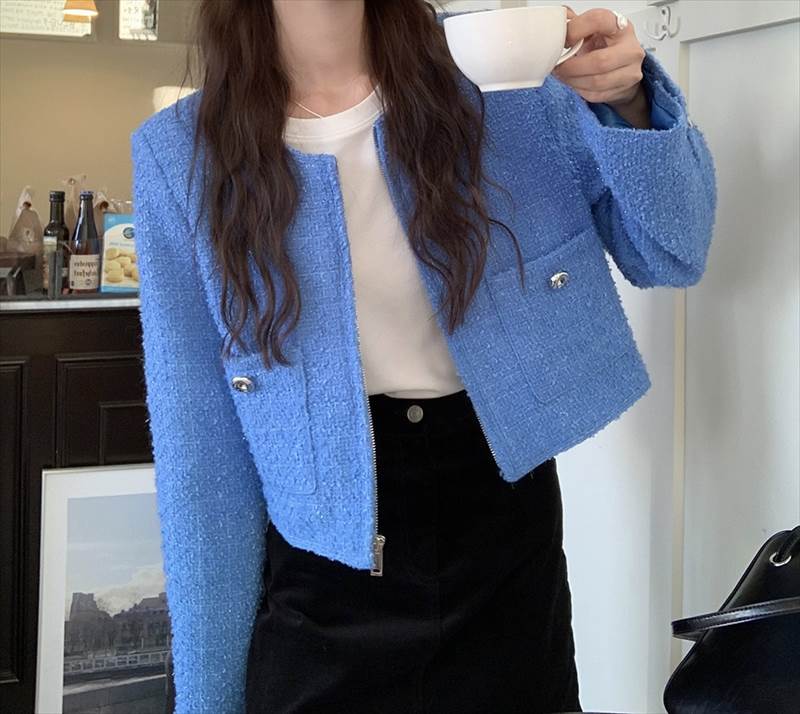 アウター レディース ジャケット ツイード コート 長袖 大人可愛い きれいめ シンプル お洒落 大人女子 20代 30代 学生 通学 おしゃれ かっこいい 旅行 着回し 普段使い 重ね着 韓国系 フ