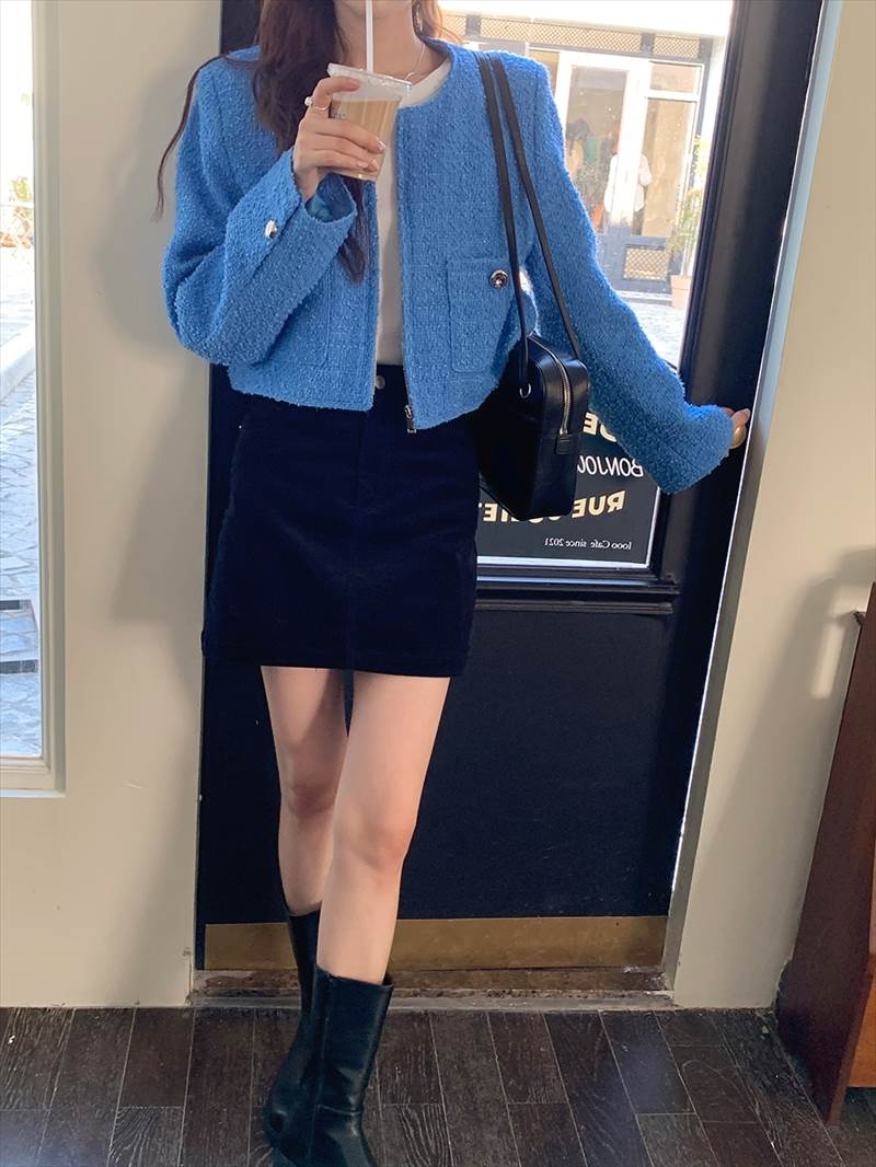 アウター レディース ジャケット ツイード コート 長袖 大人可愛い きれいめ シンプル お洒落 大人女子 20代 30代 学生 通学 おしゃれ かっこいい 旅行 着回し 普段使い 重ね着 韓国系 フ