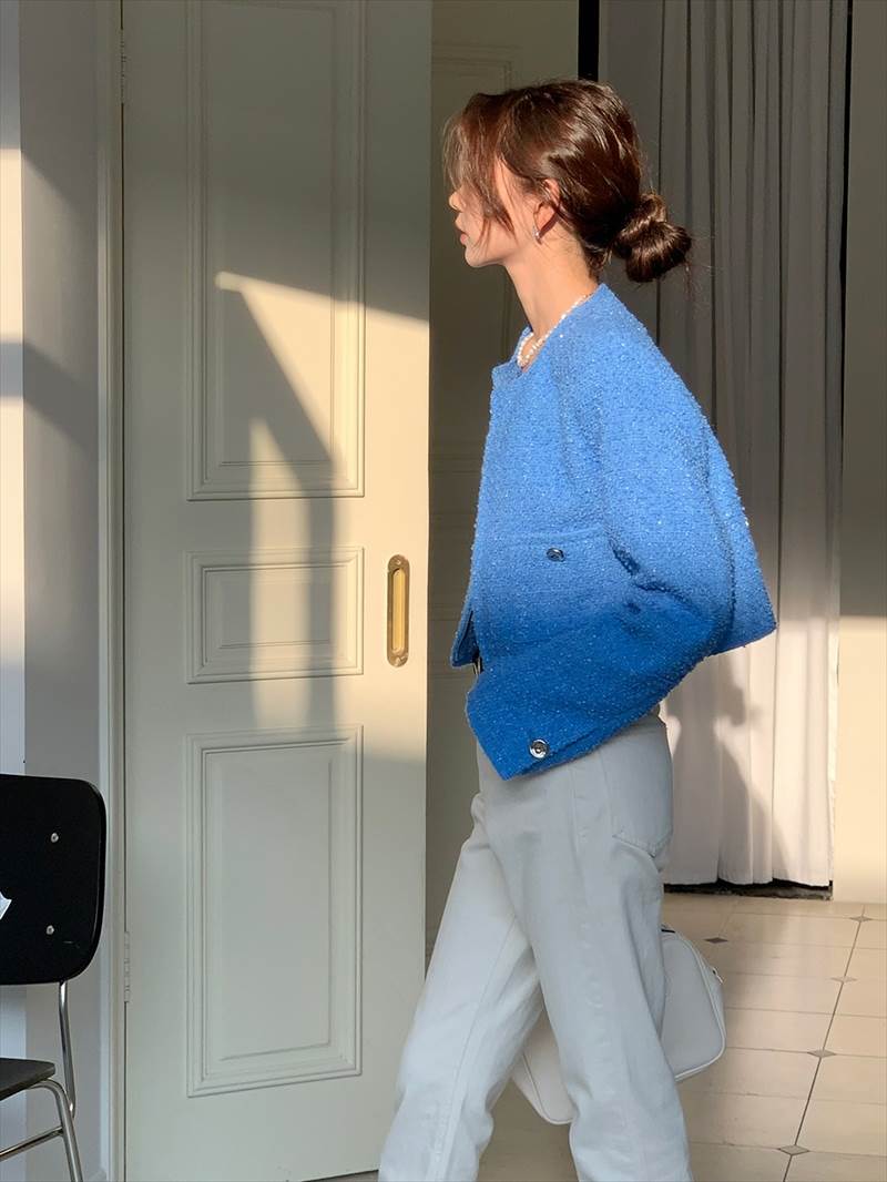 アウター レディース ジャケット ツイード コート 長袖 大人可愛い きれいめ シンプル お洒落 大人女子 20代 30代 学生 通学 おしゃれ かっこいい 旅行 着回し 普段使い 重ね着 韓国系 フ