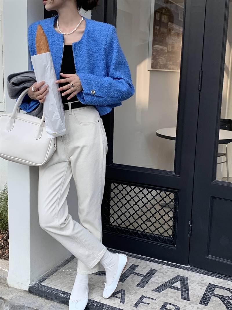 アウター レディース ジャケット ツイード コート 長袖 大人可愛い きれいめ シンプル お洒落 大人女子 20代 30代 学生 通学 おしゃれ かっこいい 旅行 着回し 普段使い 重ね着 韓国系 フ