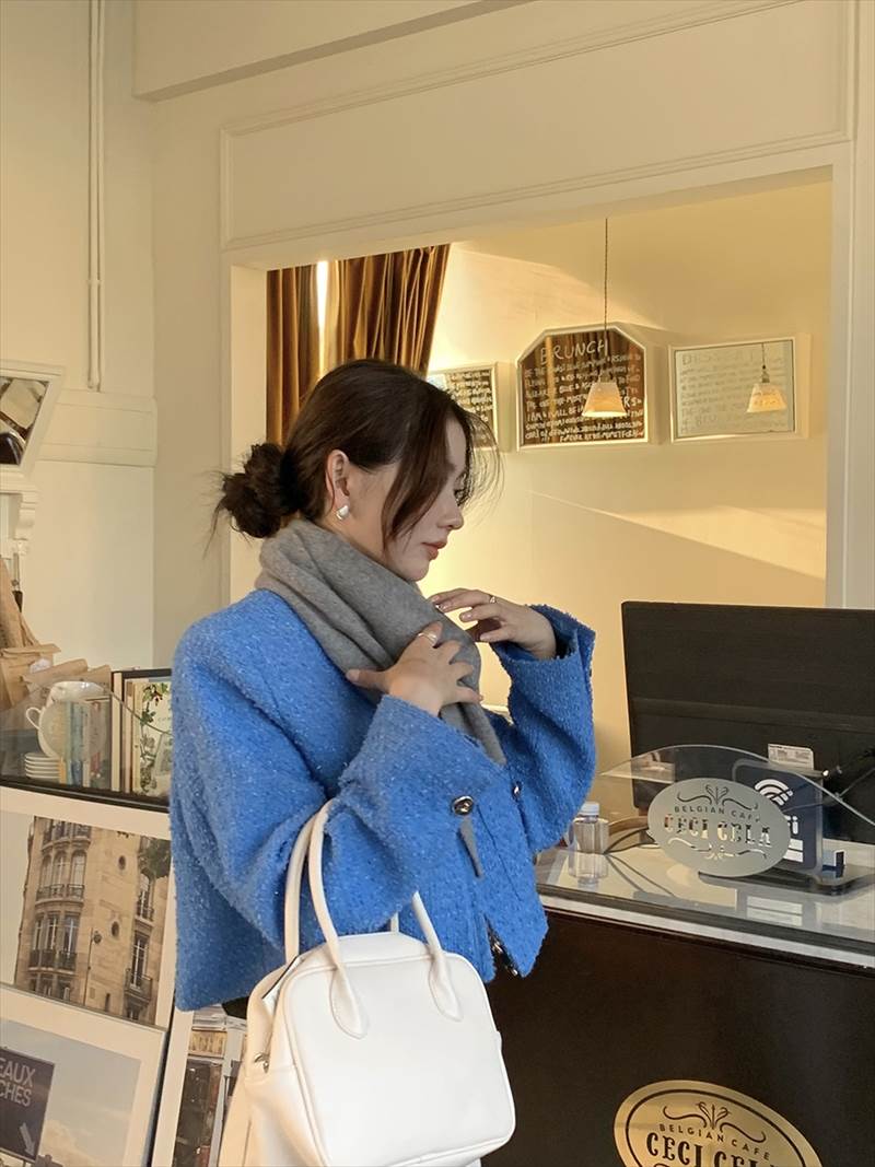 アウター レディース ジャケット ツイード コート 長袖 大人可愛い きれいめ シンプル お洒落 大人女子 20代 30代 学生 通学 おしゃれ かっこいい 旅行 着回し 普段使い 重ね着 韓国系 フ