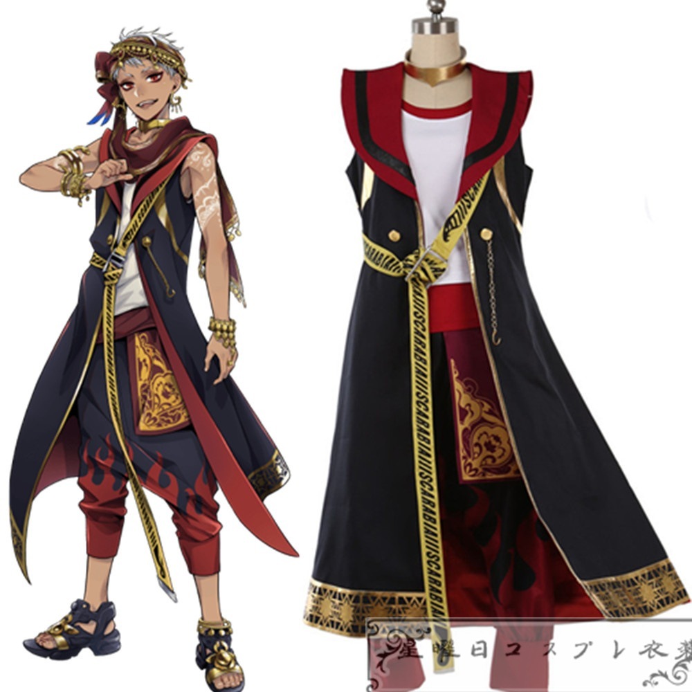 ツイステ スカラビア寮 カリムアルアジーム kalim コスプレ衣装 コスチューム ツイステ スカラビア寮 カリムアルアジーム kalim コスプレ衣装 コスチューム