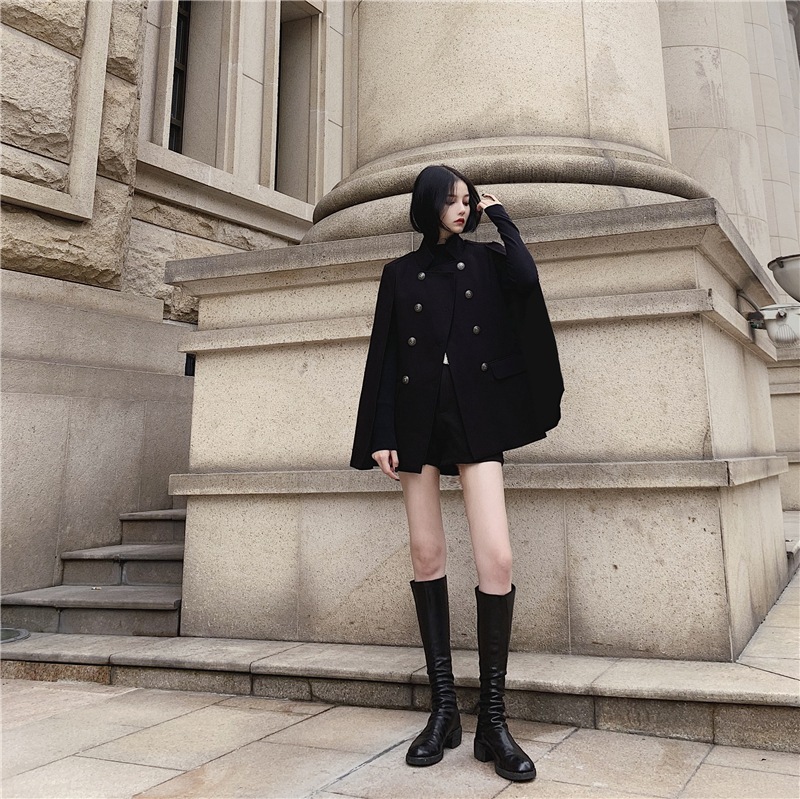 ケープ ポンチョ ミリタリー風 レディース コート 軍服風 ダブルボタン エレガント ブラッ クベージュ マニッシュ ガーリー かっこいい フレア 羽織 20代 30代 40代 D72 ケープ ポンチョ ミリタリー風 レディース コート 軍服風 ダブルボタン エレガント ブラッ クベージュ マニッシュ ガーリー かっこいい フレア 羽織 20代 30代 40代 D72