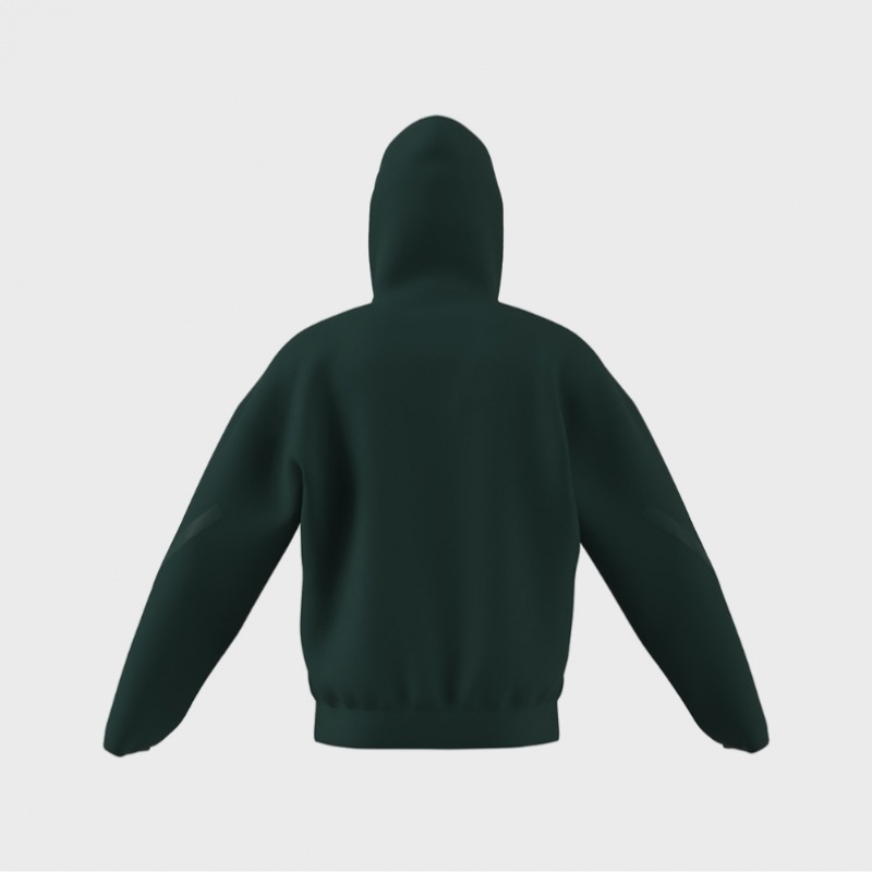 アディダス Z.N.E. フルジップ フード トラックジャケット - オーロラアイビー / KB3709 アディダス Z.N.E. フルジップ フード トラックジャケット - オーロラアイビー / KB3709