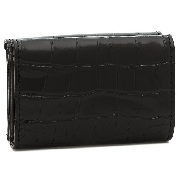 三つ折り財布 クロコダイル ミニ財布 ブラック レディース VIVIENNE WESTWOOD 51150009 L0039 N401 三つ折り財布 クロコダイル ミニ財布 ブラック レディース VIVIENNE WESTWOOD 51150009 L0039 N401