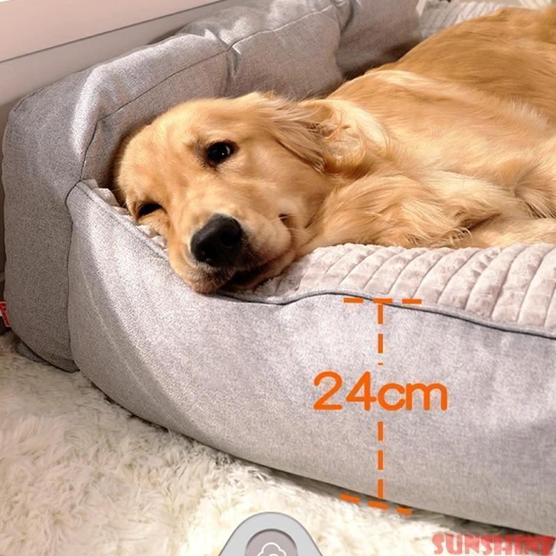 ペット 柴犬 ベッド 犬 クッション ペットベッド 大型犬 小型犬 中型犬 マット スクエア型 暖かい 秋冬 滑り止め 上質 防寒対策