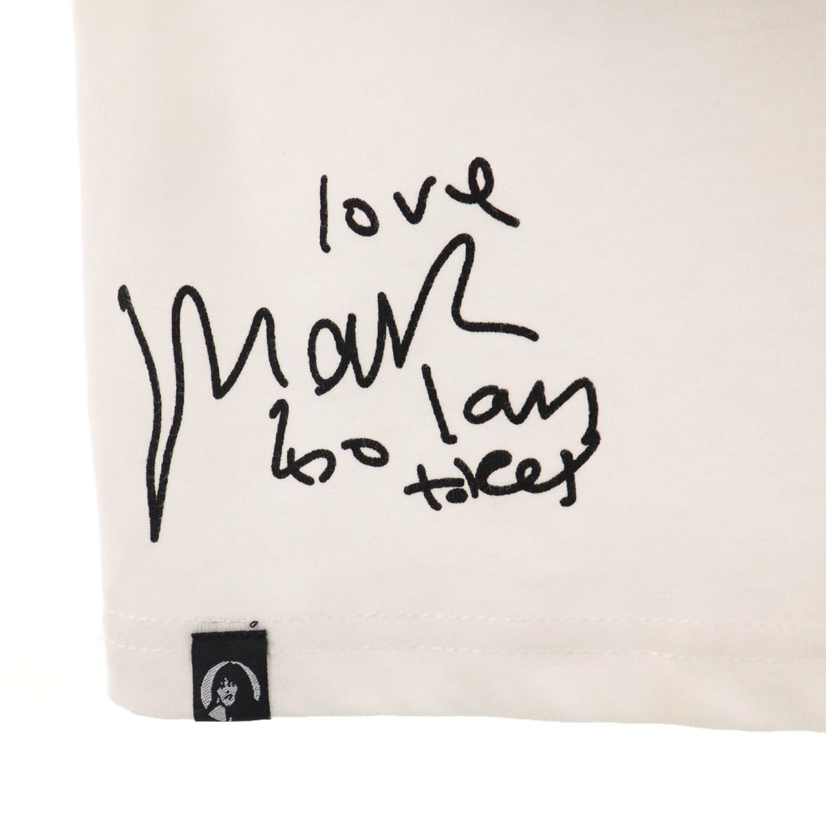 日本製 半袖 マークボラン Tシャツ M ホワイト メンズ 古着 日本製 半袖 マークボラン Tシャツ M ホワイト メンズ 古着