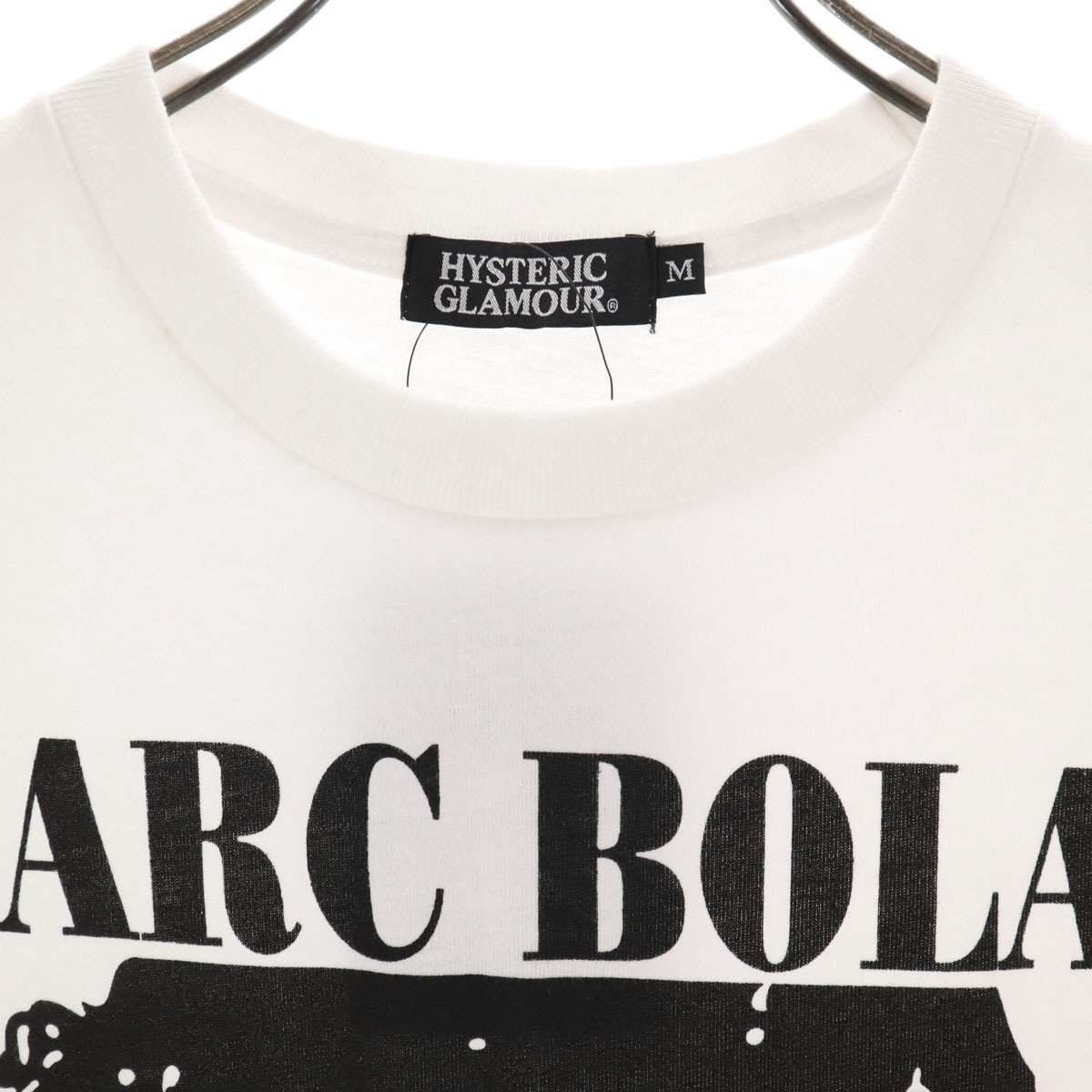 日本製 半袖 マークボラン Tシャツ M ホワイト メンズ 古着 日本製 半袖 マークボラン Tシャツ M ホワイト メンズ 古着