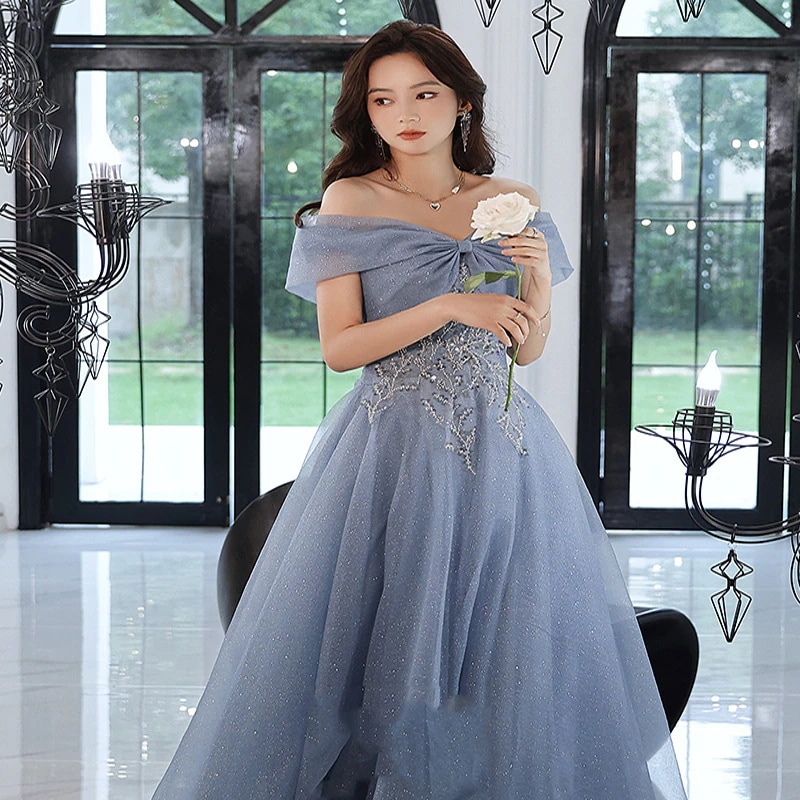 カラードレス 声楽 演出 演奏会 ロング 衣装 Aラインドレス 黒