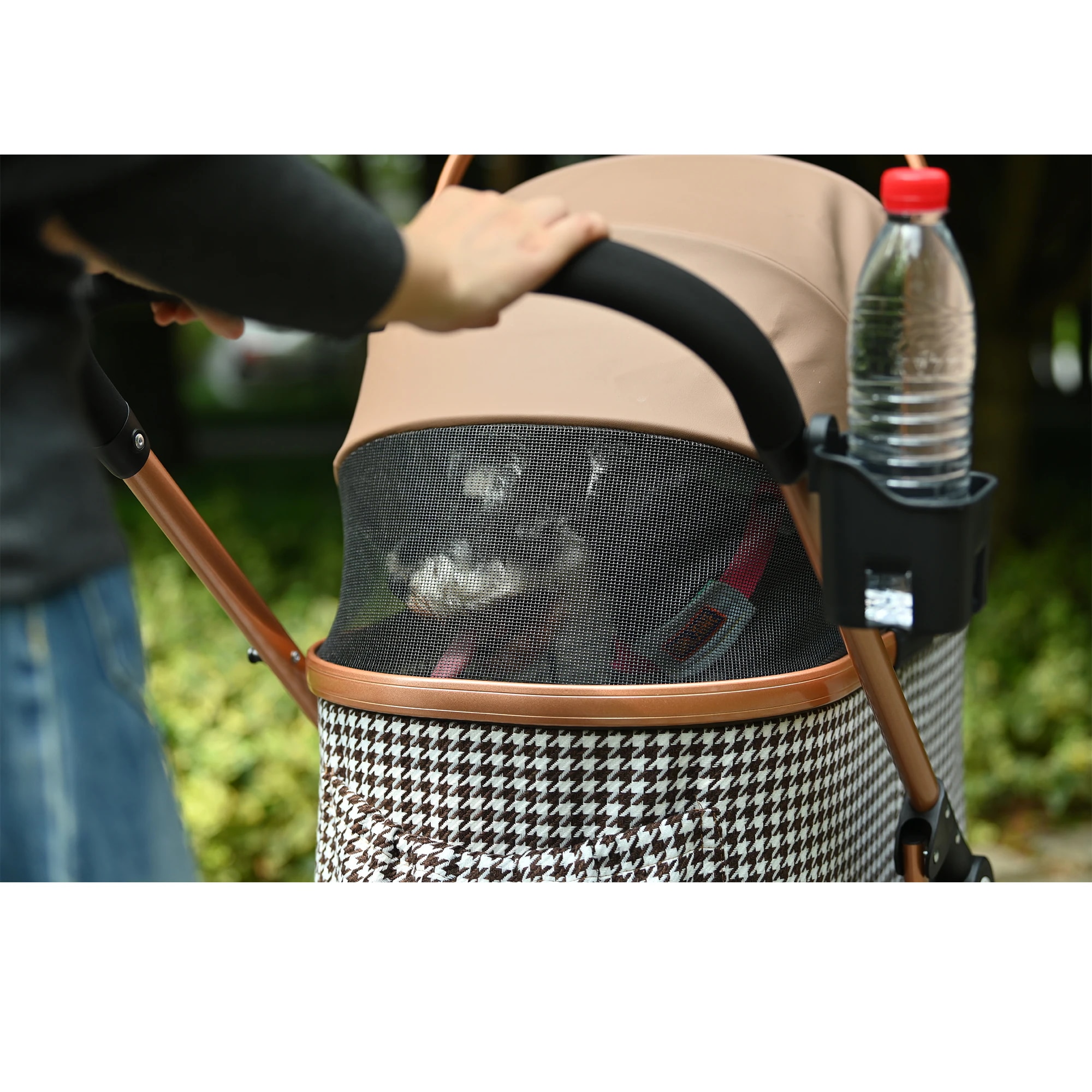 1437ペットカート Msize 対面式 分離式 2way 折りたたみ 多頭 中型犬 小型犬 フルオーペン 4輪 アルミ製 収納 軽量 ストッパー付き ダンパー付き 組立簡単 犬カート ドッグカート