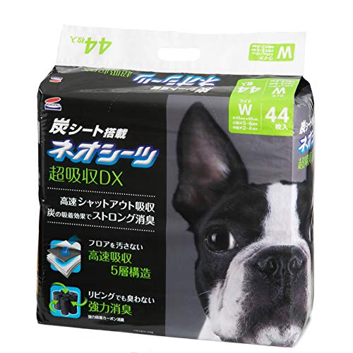 ネオ・ルーライフ ネオシーツ カーボン DX 犬用 ワイド 44枚入×4個 (ケース販売)