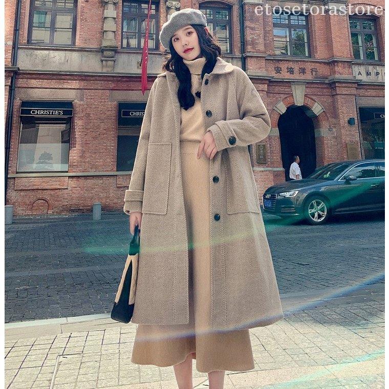 大人気上品チェスターコートレディースロング丈Pコート秋冬ロングコートアウター厚体型カバーお洒落着痩せ上品通勤二次会大人 大人気上品チェスターコートレディースロング丈Pコート秋冬ロングコートアウター厚体型カバーお洒落着痩せ上品通勤二次会大人