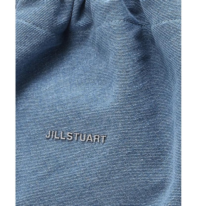 [COCO CHAIN] DENIM DRAWSTRING CHAIN SHOULDER M [demim / Dark denim ] / JABA4F168B2 / JABA4F178B3