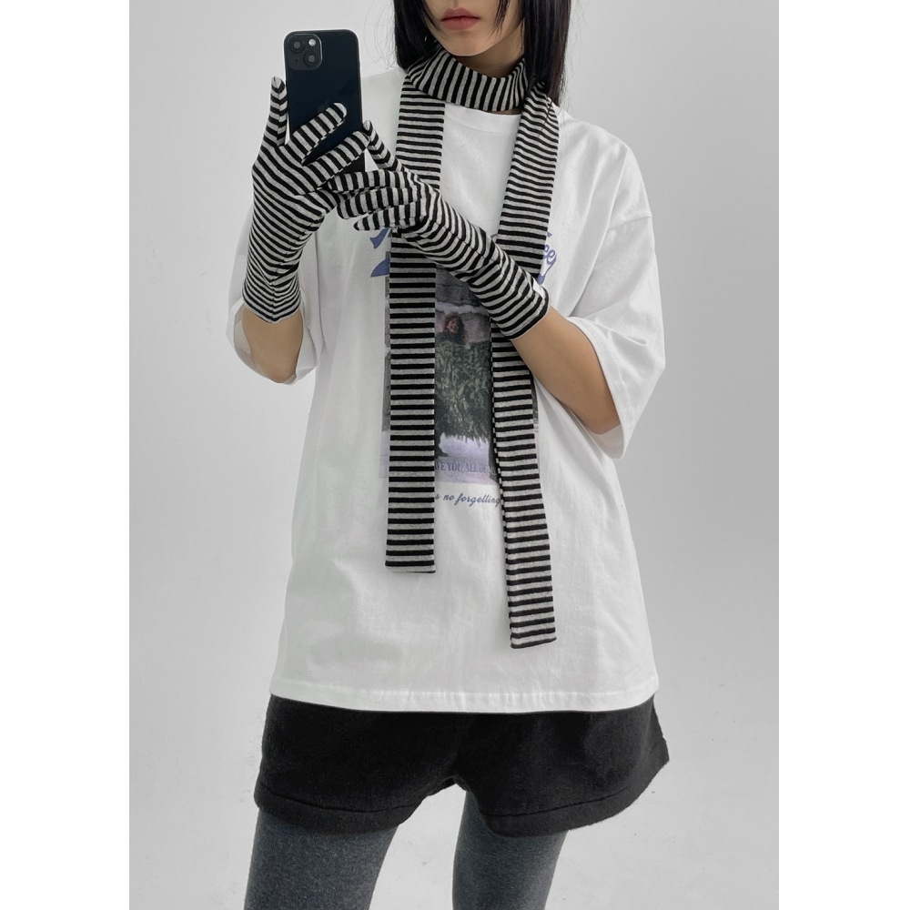 ブラックアップクレマチーセット (グローブマフラー)