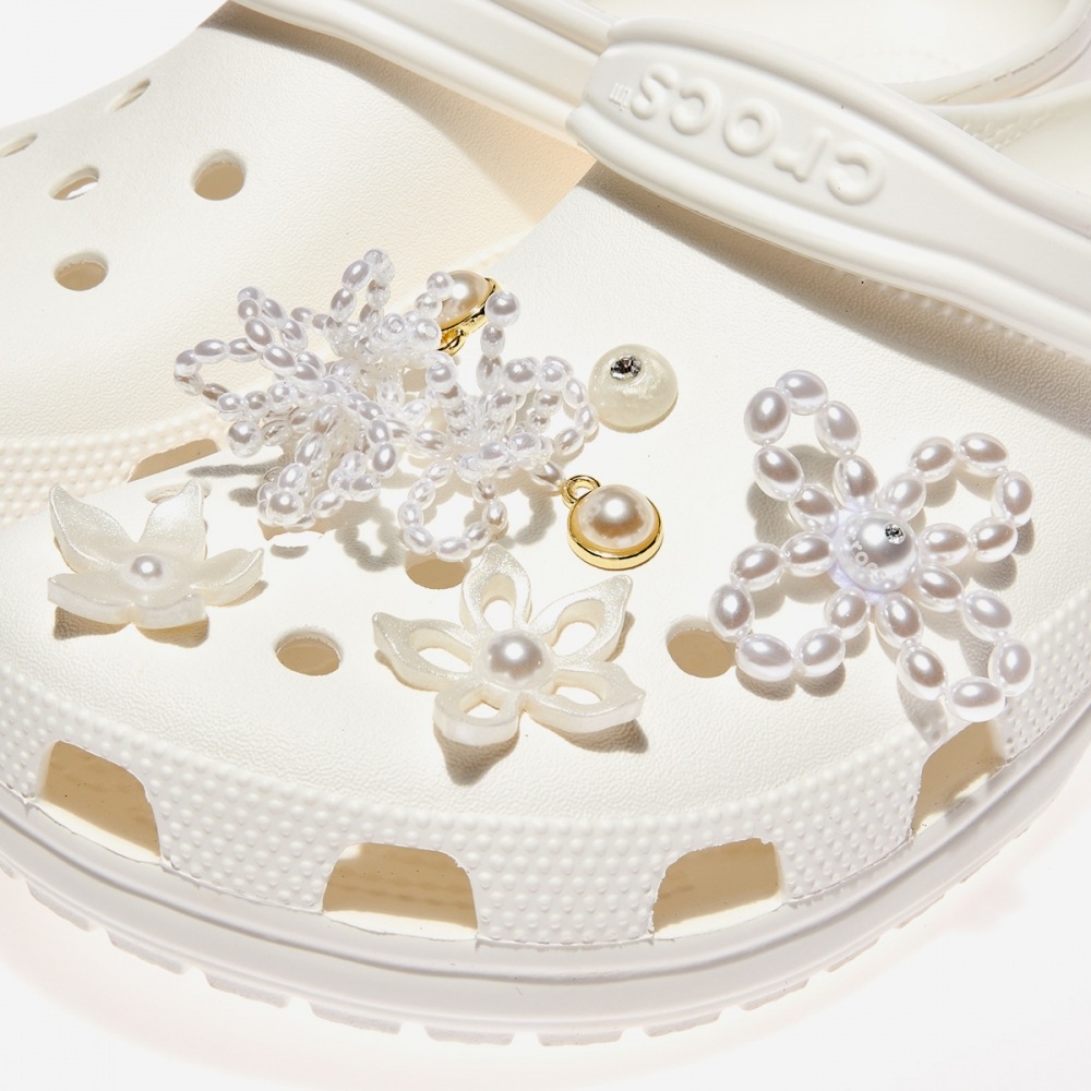 クロックス ホワイトパールビーズ 5パック CRS10016002-FFF クロックス ホワイトパールビーズ 5パック CRS10016002-FFF