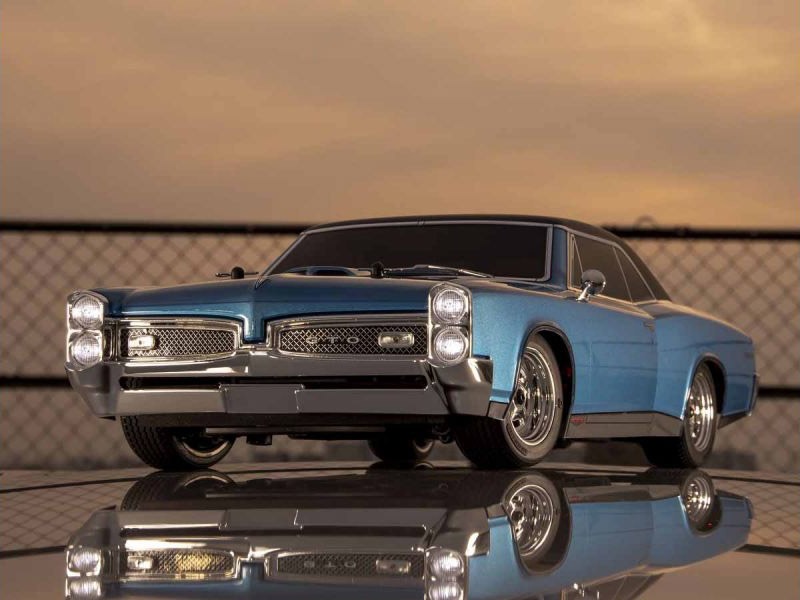 京商 1/10 電動RC EP 4WD FAZER Mk2 FZ02L レディセット 1967 ポンティアック GTO（チロルブルー） 【34431T2】 ラジコン KC.34431T2 ポンティアッ