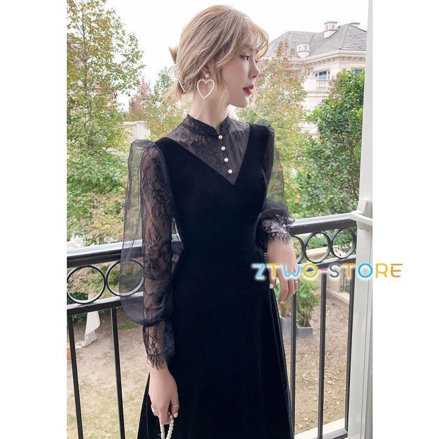 パーティードレス 結婚式 お呼ばれドレス 袖あり ロング 長袖 シースルー袖 ロングドレス 黒 大きいサイズ 3L 小さいサイズ 韓国 おしゃれ パーティードレス 結婚式 お呼ばれドレス 袖あり ロング 長袖 シースルー袖 ロングドレス 黒 大きいサイズ 3L 小さいサイズ 韓国 おしゃれ