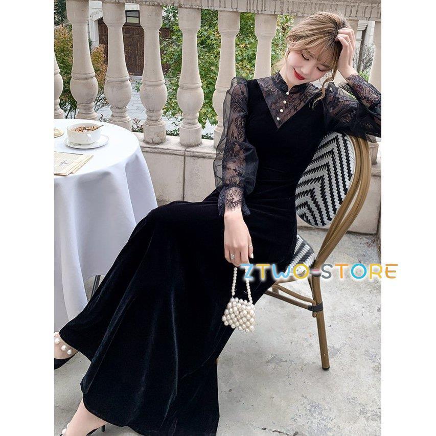 パーティードレス 結婚式 お呼ばれドレス 袖あり ロング 長袖 シースルー袖 ロングドレス 黒 大きいサイズ 3L 小さいサイズ 韓国 おしゃれ パーティードレス 結婚式 お呼ばれドレス 袖あり ロング 長袖 シースルー袖 ロングドレス 黒 大きいサイズ 3L 小さいサイズ 韓国 おしゃれ