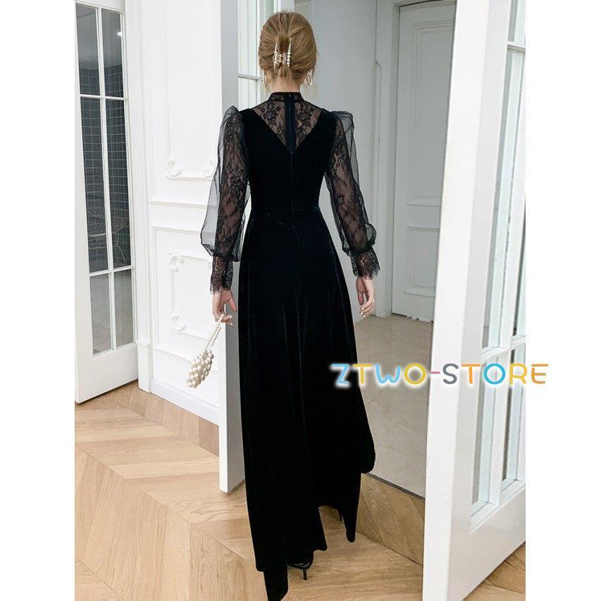 パーティードレス 結婚式 お呼ばれドレス 袖あり ロング 長袖 シースルー袖 ロングドレス 黒 大きいサイズ 3L 小さいサイズ 韓国 おしゃれ パーティードレス 結婚式 お呼ばれドレス 袖あり ロング 長袖 シースルー袖 ロングドレス 黒 大きいサイズ 3L 小さいサイズ 韓国 おしゃれ