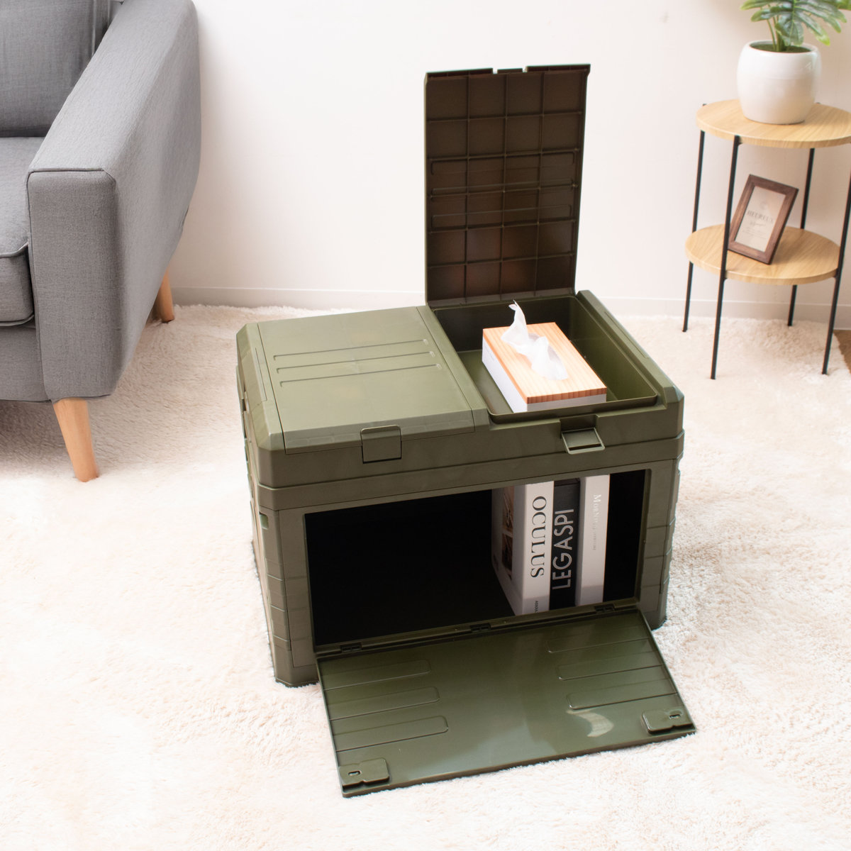 収納ボックス 2WAYオープン コンテナ L 折りたたみ 幅58x奥行39x高さ40cm 収納ケース 収納 ボックス 前開き 折りたたみコンテナ 積み重ね ふた付き スタッキング プラスチック 収納ボックス 2WAYオープン コンテナ L 折りたたみ 幅58x奥行39x高さ40cm 収納ケース 収納 ボックス 前開き 折りたたみコンテナ 積み重ね ふた付き スタッキング プラスチック